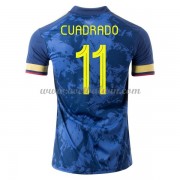 Goedkope Voetbalshirts Colombia Elftal 2020 Juan Cuadrado 11 Uit Tenue..